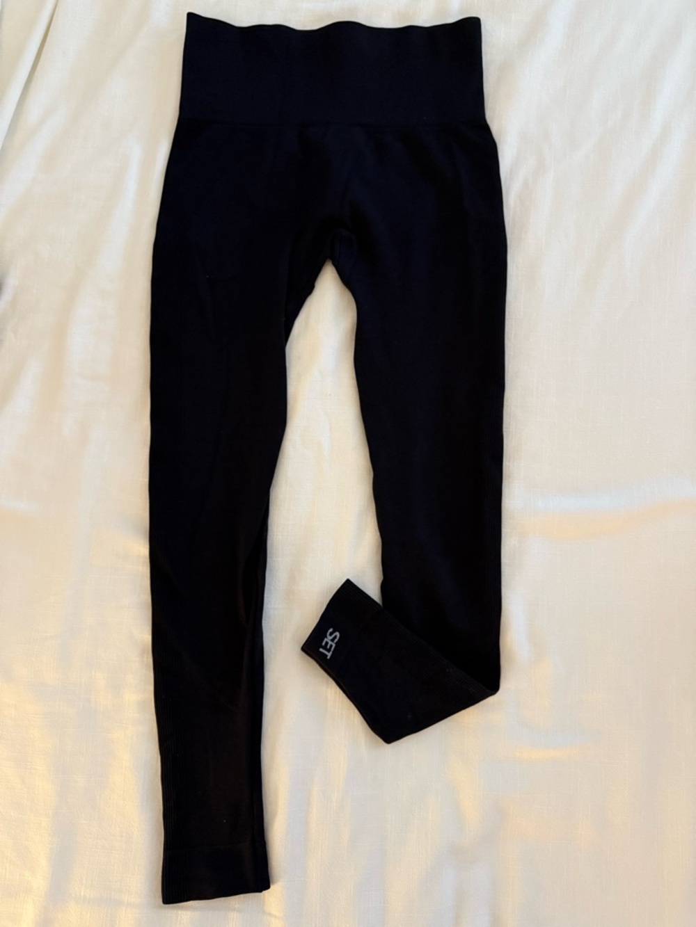 SET Active Black High-Rise Leggings